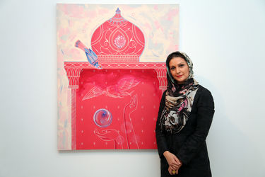 نمایشگاه نقاشی‌ و ویدئوهای ستاره حسینی در گالری ویستا