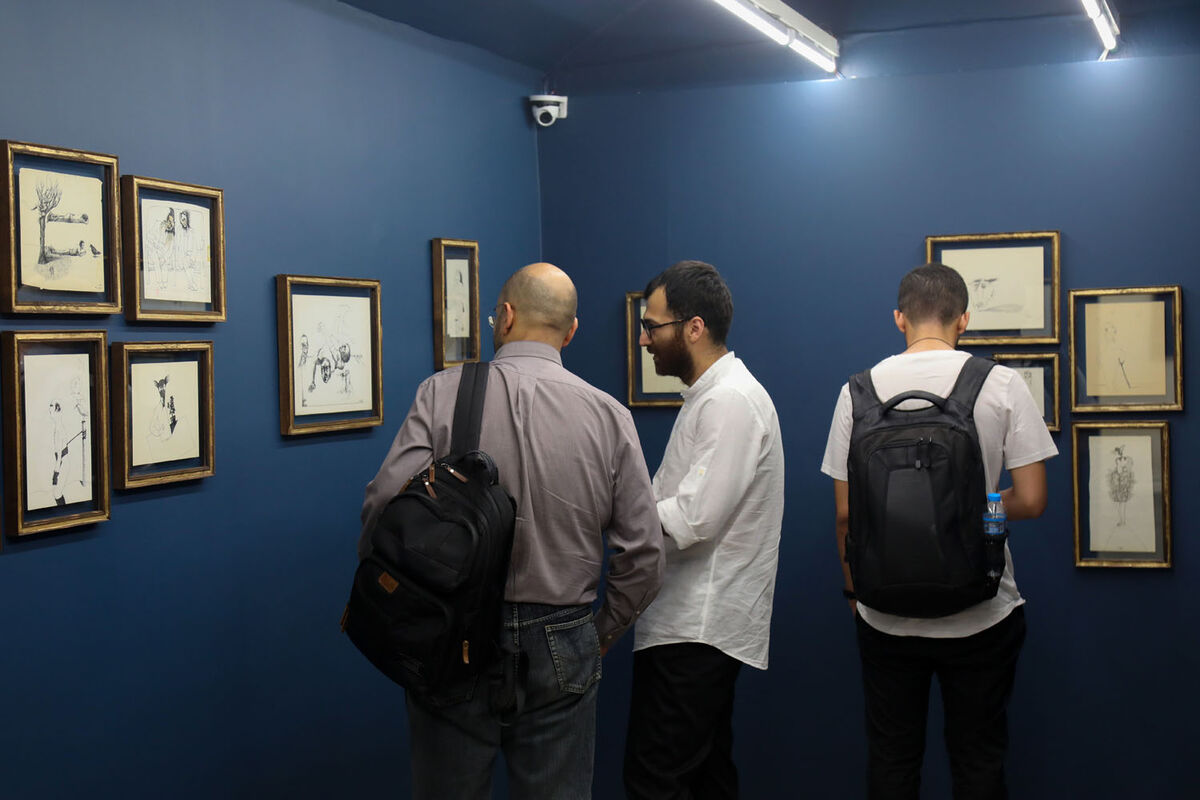 نمایشگاه آثار طراحی علیرضا اسپهبد در گالری این جا