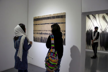 نمایشگاه نقاشی محسن حیدری در گالری اعتماد نگارستان