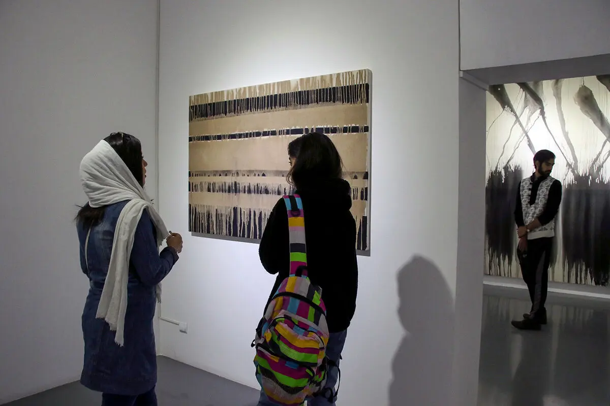 نمایشگاه نقاشی محسن حیدری در گالری اعتماد نگارستان