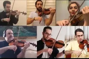 Iran National Orchestra and Tehran Symphony Orchestra Holds Home Concert at coronavirus times