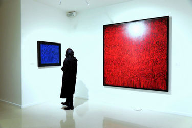 نمایشگاه آثار منوچهر نیازی در گالری بوم 