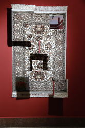 آثار چیدمان دهمین جشنواره تجسمی فجر در موسسه فرهنگی هنری صبا