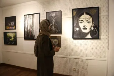 نمایشگاه گروهی شاگردان استاد ایرج شافعی در گالری زمان هنر