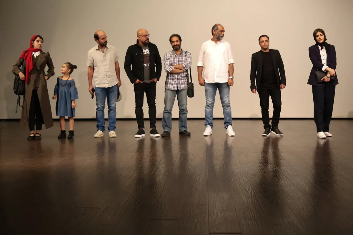 A Man without Shadow Screens in Kourosh Cineplex