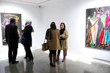 نمایشگاه نقاشی‌های نیلوفر جمشیدپور در گالری ثالث