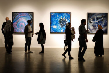 نمایشگاه آثار ایمان صبح‌روان در گالری آریانا