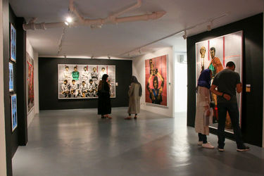 نمایشگاه چاپ علی آل حسینی در شهرکتاب فرشته