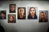 Azad Art Gallery Showing Ahmad Morshedlou Art