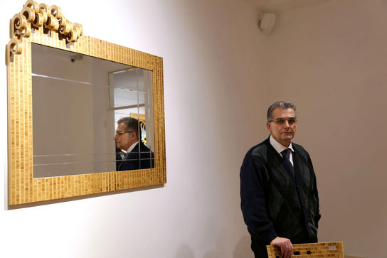 افتتاحیه نمایشگاه بیژن شافعی در گالری زمان هنر