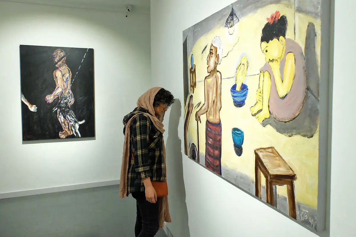 Farshid Maleki Painting Exhibit Launched