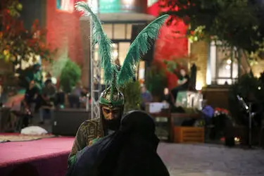 تعزیه‌خوانی در خانه هنرمندان