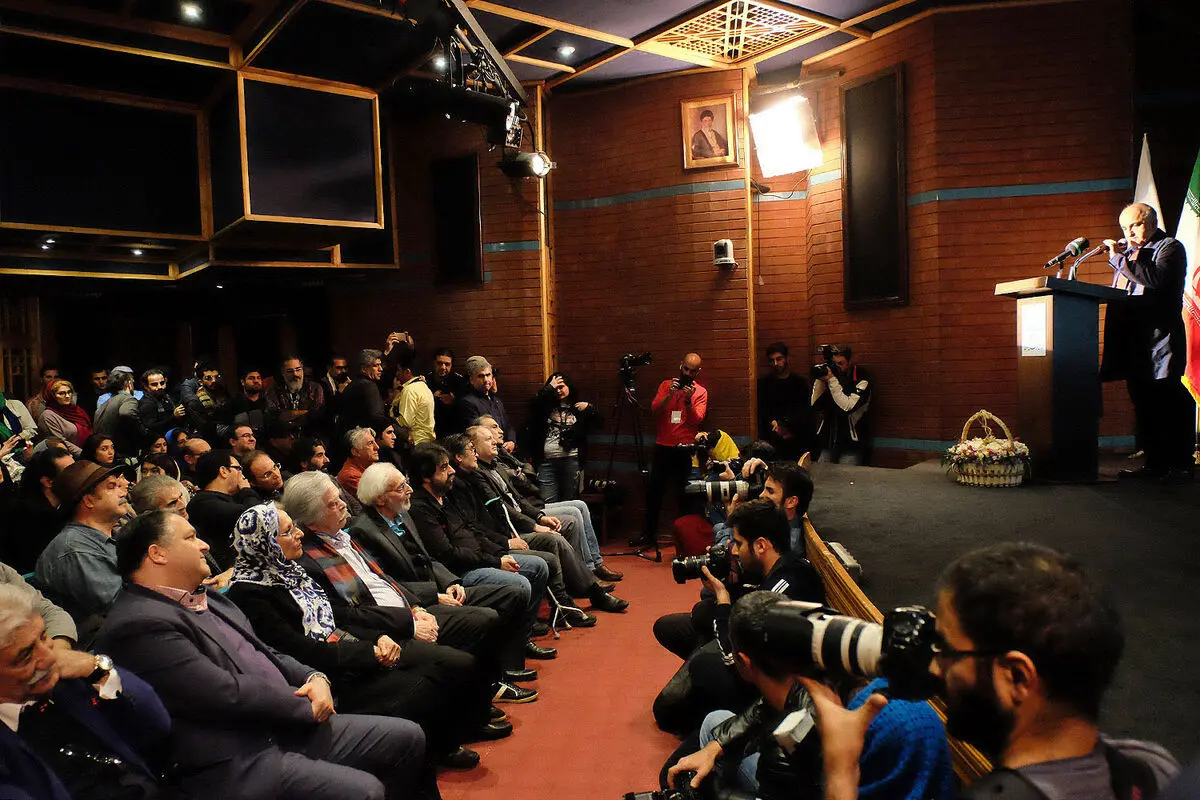 مراسم نکوداشت جمشید مشایخی در خانه هنرمندان ایران