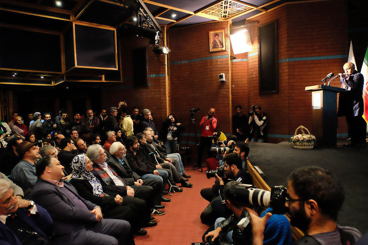 مراسم نکوداشت جمشید مشایخی در خانه هنرمندان ایران