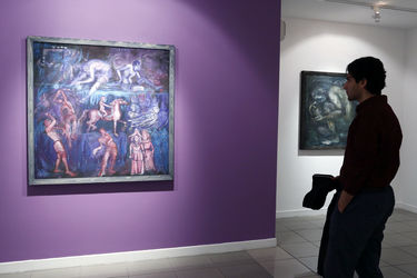 افتتاحیه نمایشگاه نقاشی های ترانه صادقیان در گالری ویستا