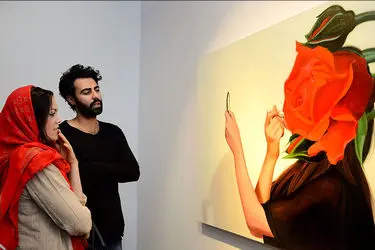 نمایشگاه های گالری شیرین در سال 95