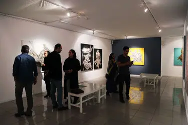 نمایشگاه نقاشی عرفان شهیاد در گالری ویستا