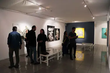نمایشگاه نقاشی عرفان شهیاد در گالری ویستا