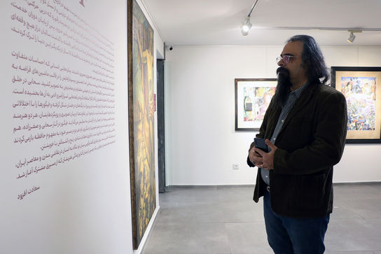 نمایشگاه مهدی سحابی و منوچهر صفرزاده در گالری مژده