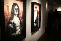 Ariana Gallery showing Maral Esfahani paintings