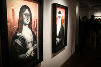 Ariana Gallery showing Maral Esfahani paintings