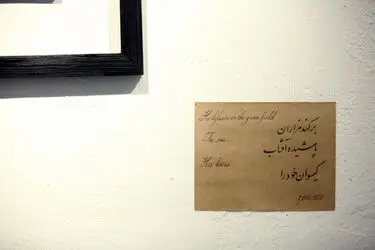 نمایشگاه نقاشی های مهری سیاوشی در گالری فردا