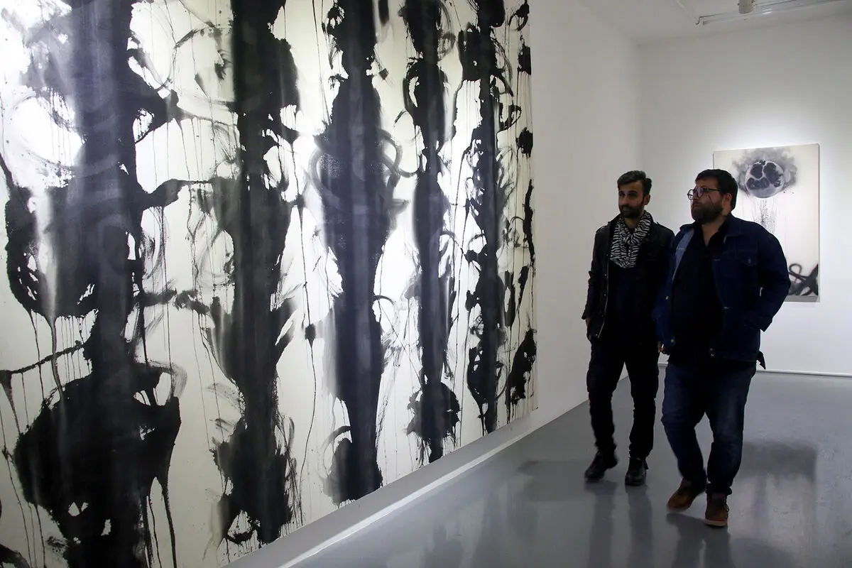 نمایشگاه نقاشی محسن حیدری در گالری اعتماد نگارستان
