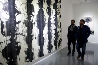 نمایشگاه نقاشی محسن حیدری در گالری اعتماد نگارستان