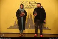جایزه رسانه و موسیقی فجر برای صابر محمدی و نگار حسینخانی