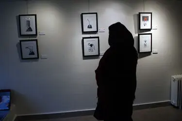نمایشگاه طراحی سعید امکانی در گالری گلستان