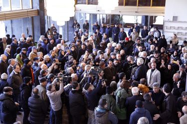 تشییع پیکر زنده‌یاد شهلا ریاحی از تالار وحدت