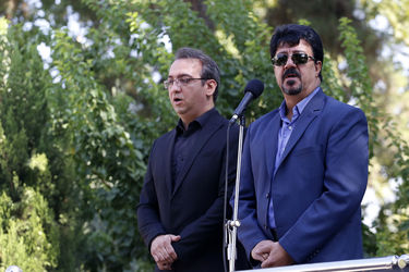 مراسم تشییع زنده‌یاد ناصر فرهودی در تالار وحدت