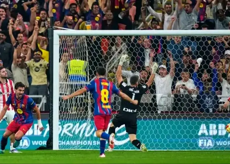 خلاصه بازی بارسلونا اتلتیک بیلبائو / بارسلونا حریفش را در هم کوبید و فینالیست شد