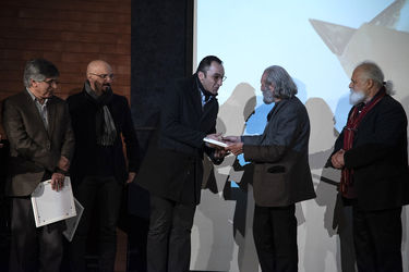 تجلیل از برگزیدگان سومین جایزه هنری ویستا در خانه هنرمندان