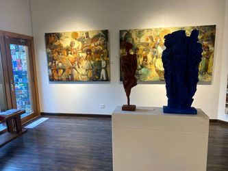 خالد صدیق ال مطوا Khalid Seddiq اتحاد گالری ابوظبی 