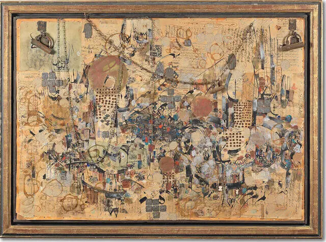Sadeq Tabrizi’s rarely-seen artwork offered at Bonhams 
