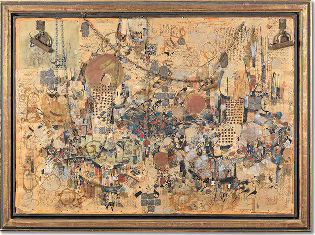 Sadeq Tabrizi’s rarely-seen artwork offered at Bonhams 