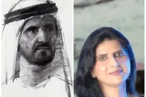The portraits of the Rulers in The MRK Contemporary Art gallery