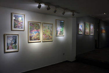 نمایش آثار الهام عظیمی، سحر شادمان و رضوان یارائی در گالری مژده