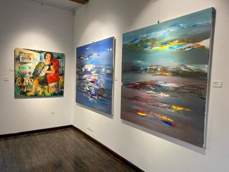 خالد صدیق ال مطوا Khalid Seddiq اتحاد گالری ابوظبی 