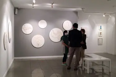 نمایشگاه نقاشی ندا جلیلی در گالری ویستا