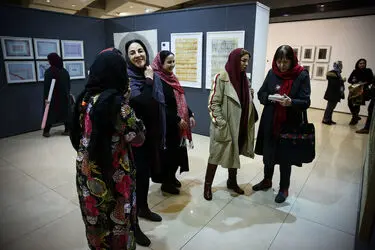 نمایشگاه گروهی "زمان، مکان، خاطره" در گالری پردیس ملت 