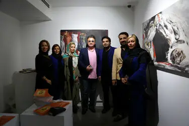 نمایشگاه نقاشی محجوب ظهوریان در گالری ثالث