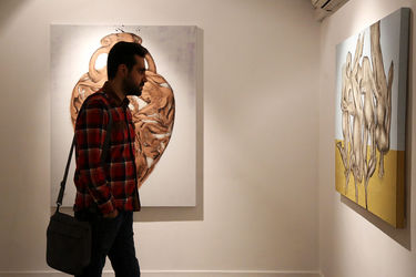 نمایشگاه نقاشی عرفان شهیاد در گالری ویستا