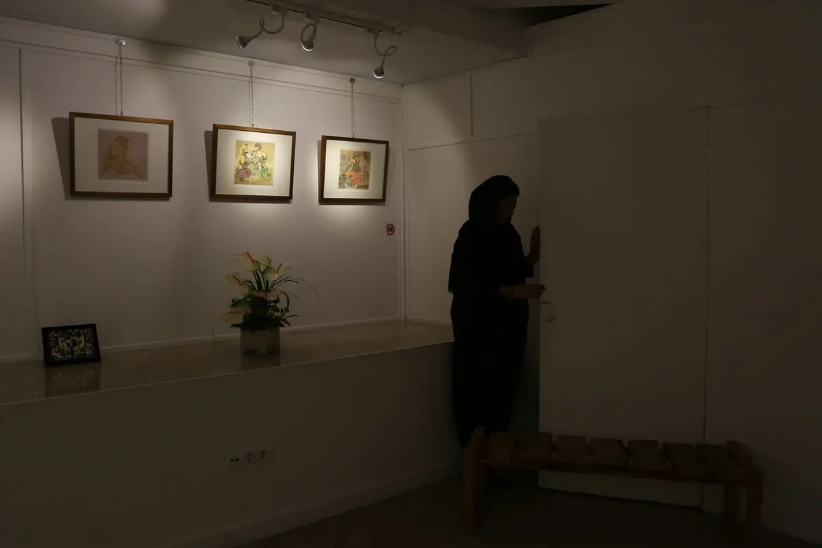 نمایشگاه آثار زنده یاد صادق تبریزی درنگارخانه بهنام دهش پور