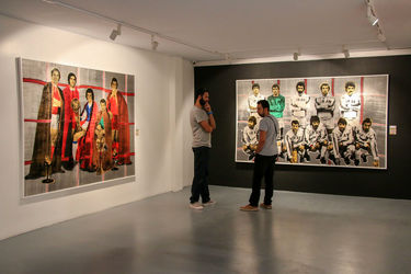 نمایشگاه چاپ علی آل حسینی در شهرکتاب فرشته