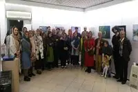 «تالاب سفید» در  گالری پویا رشت/گزارش تصویری 