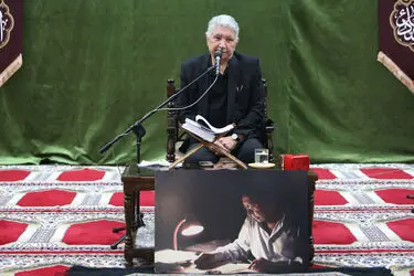 مراسم ختم زنده‌یاد حسین عرفانی در مسجد بلال