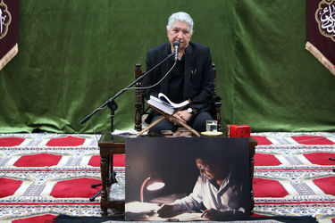 مراسم ختم زنده‌یاد حسین عرفانی در مسجد بلال