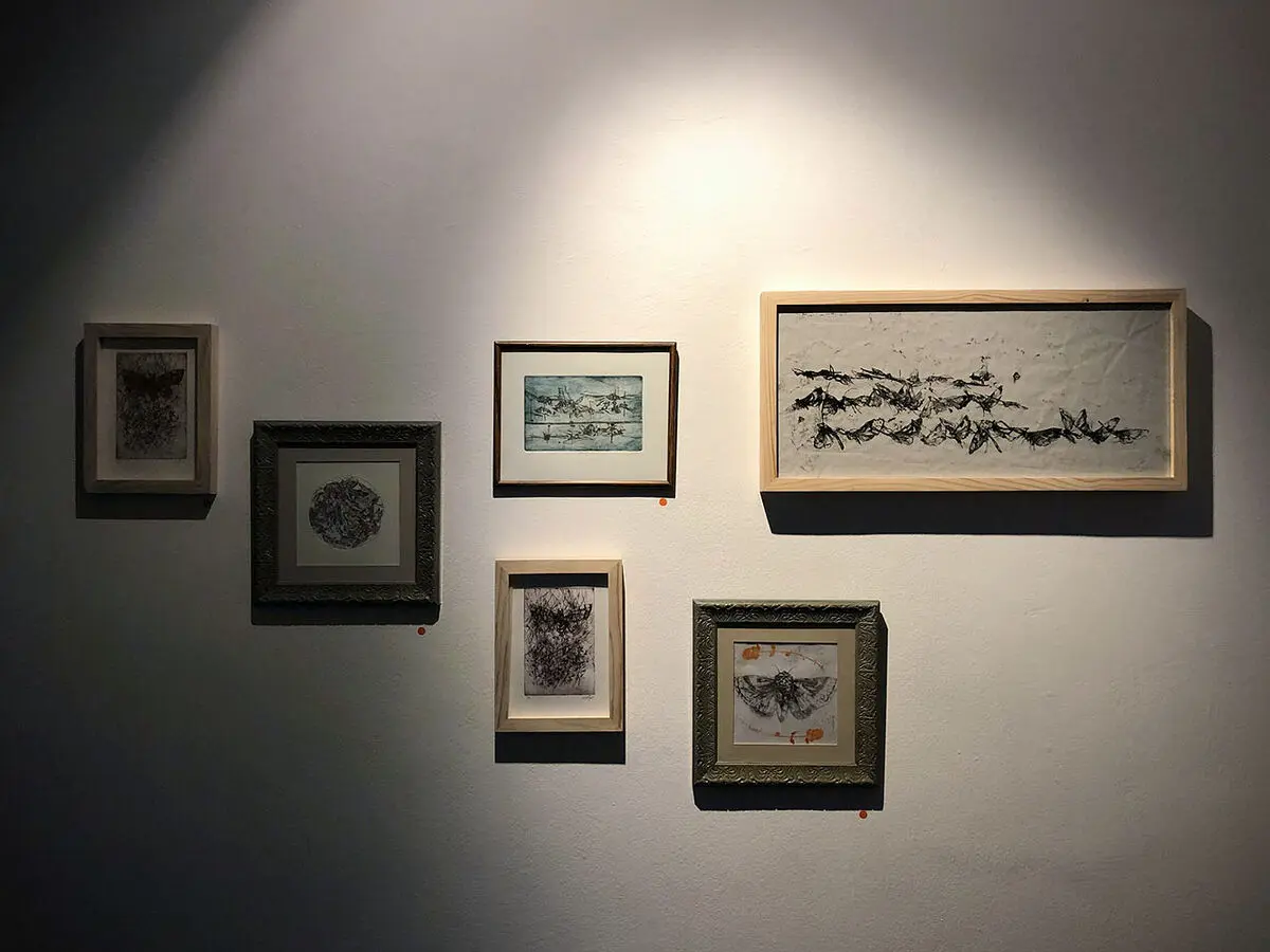نمایشگاه آثار شیدا گرجی‌دوز در ویستا پلاس
